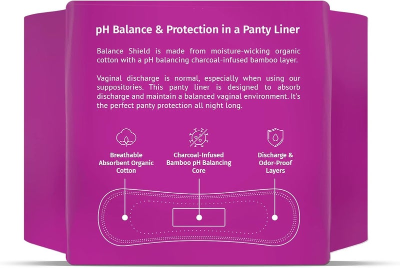 NutraBlast Balance Shield Panty Liners - Discharge & Odor-Proof Layers (180mm, 40-Pack) - Image 5